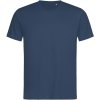 Stedman Tričko Crew Neck T Lux, krátký rukáv, unisex COT05700005614-navy blue Navy 4XL