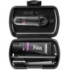 CURAPROX Travel set Black Is White zubná kefka, 2x medzizubná kefka stromčeková, zubná pasta 10 ml,