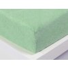 XPOSE® Froté plachta Exclusive - svetlo zelená 120x200 cm, Froté
