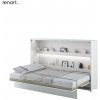 Dig-net nábytok Sklápacia posteľ Lenart BED CONCEPT BC-05p | biely lesk 120 x 200 cm