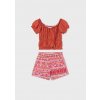 Vzorovaný set - tričko a kraťasy Mayoral - 2406292031 Veľkosť: 162