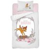 DETEXPOL Obliečky do postieľky Little Bambi grey Bavlna, 100/135, 40/60 cm