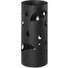 SongmicsHome Kovový stojan na dáždniky ANABEL, 17x41cm, čierna LUC024B01
