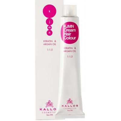 Kallos KJMN Cream Hair Colour farba na vlasy 7.1 Medium Ash Blond 100 ml