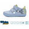 Detské chlapčenské kožené topánky D.D.step blikajúce oceanic LED S050-61691 27