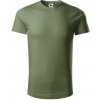 MALFINI ORIGIN (GOTS) 171 / Pánske tričko z organickej bavlny - khaki S