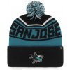 47 Brand Zimná čiapka NHL San Jose Sharks Stylus Cuff Knit