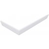 Polysan KARIA 120x80 panel rohový, výška 11cm, pravý 48812R