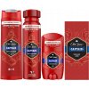 Old Spice Captain darčeková sada pre mužov, ktorá obsahuje 4 produkty a ponožky Old Spice