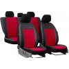 Pokter Autopoťahy pre Volkswagen Golf (IV) 1997-2003 Exclusive Alcantara - červené 2+3