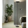 | Eglo 901977 - stmievateľná stojacia lampa CONIVARINO LED/26,5W/230V +LED/4W čierna | 901977