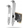 AXAGON PCEE-GRF, PCIe sieťová karta - 1x Gigabit Ethernet port (RJ-45), Realtek 8111F, vr. LP PCEE-GRF