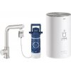 Grohe Red - Drezový ventil Mono s ohrevom vody a filtráciou, zásobník M, supersteel 30339DC1