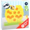 small foot Motorická balančná hračka včelí úľ