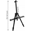 Maaleo 23669 Hliníkový maliarsky stojan 160 cm