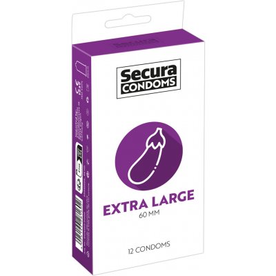 Kondómy Secura Extra Large 12 ks