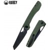 Kubey Elang Green Micarta & Blk