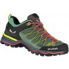 Dámska nízka turistická obuv SALEWA-Mountain Trainer Lite GTX W feld green/flue coral Zelená 36,5