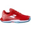Detská tenisová obuv Babolat Jet Mach 3 Junior Clay Girl Fiesta Red EUR 39