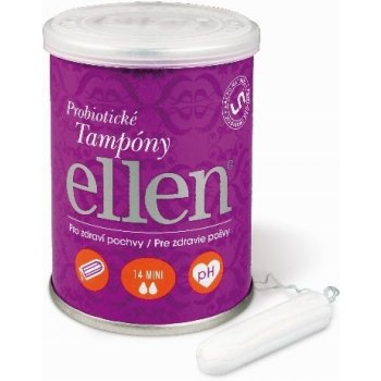 Ellen Probiotické tampóny Mini 14 ks