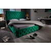 LuxD Laney Chesterfield zelený zamat