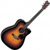Yamaha FX370C-TBS Tobacco Brown Sunburst Elektroakustická gitara Dreadnought
