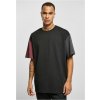Organic Oversized Colorblock T-Shirt Black čierna L Urban Classics 4065812179043