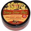 Vivaco Sun Argan Bronz Oil Glitter Effect opaľovacie maslo s arganovým olejom a trblietkami SPF15 200 ml