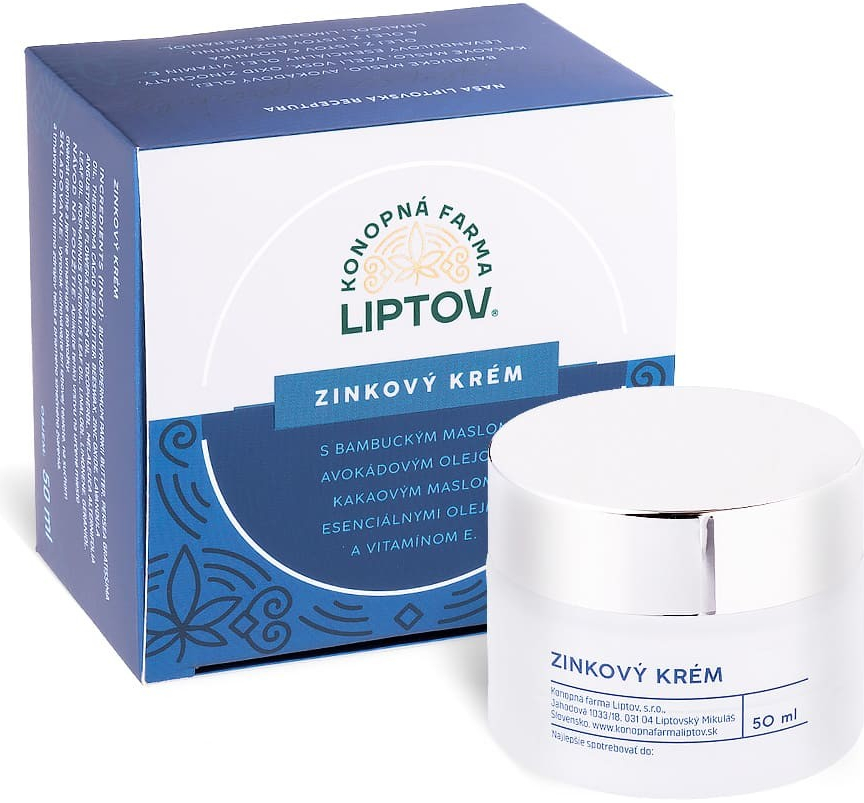 Konopna farma Liptov Zinkový krém 50 ml