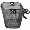 Košík na bicykel čierny (Kovový košík na riadidlá)