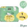 Muumi Baby 1 Newborn 2–5 kg (25 ks), eko plienky