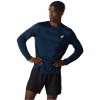 Asics Core Longsleeve Top M 2011C340-400 T-shirt (200202) Black/Green M