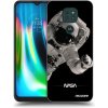 Picasee silikónový prehľadný obal pre Motorola Moto G9 Play - Astronaut Big