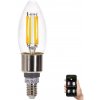 Aigostar B.V. LED Žiarovka FILAMENT C35 E14/4,5W/230V 2700-6500K - Aigostar AI0612 + záruka 3 roky zadarmo + záruka 3 roky zadarmo