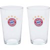 Fan-shop 2x sklenice BAYERN MNICHOV Fan Glass