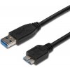 PremiumCord Kabel Micro USB 3.0 5Gbps USB A - Micro USB B, MM, 0,5m ku3ma05bk