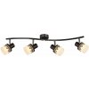 Rabalux 5344 Lacey bodové svietidlo/spot 690mm 4xE14 4x40W IP20 čierna/biela/chróm
