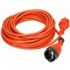 Záhradný predlžovací kábel z PVC, IP20, zaliaty, kábel 30m dlhý, 3x1,5mm2 Schuko