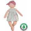 Bonikka Organic látková bábika (Kaia modré šaty)