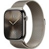 Inteligentné hodinky Apple Watch Series 10 42 mm Cellular prírodný titán s prírodným milánskym ťahom MWXF3QC/A