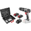 Graphite Bezkartáčový vŕtací skrutkovač s príklepom Energy+ 18 V, Li-Ion, 13 mm, 2 batérie 2Ah, nabíjanie batérie, kufor na náradie 58G020-SET2
