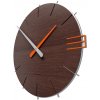 Dizajnové hodiny 10-019n natur CalleaDesign Mike 42cm (viac dekorov dyhy) Design wenge - 89 (8594186622436)