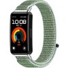 VSETKONAMOBIL 105659 NYLON Vymeniteľný remienok pre Huawei Band 10 / Band 9 / Band 8 svetlozelený