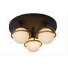 LUCIDE 30167/03/30 ISOBEL stropné svietidlo D380mm 3xG9 IP44 čierna, opál
