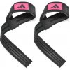 Trhačky adidas Lifting Straps - Black/Pink