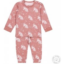 Dirkje dívčí pyžamo jednorožec ružová