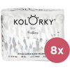 KOLORKY DAY Plienky jednorazové eko, perie S (3-6 kg) 200 ks - MESAČNÁ ZÁSOBA VP-F109613