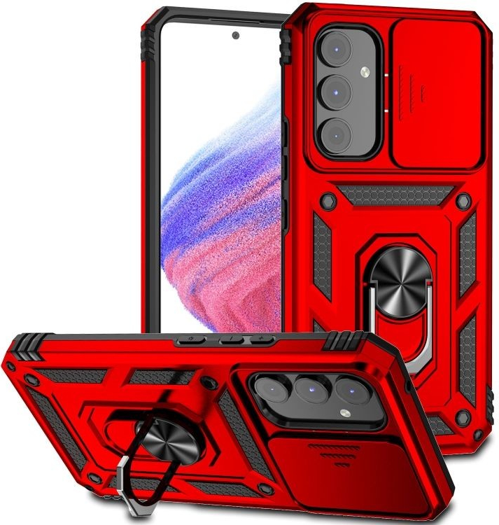 Púzdro CamCover Armor Samsung Galaxy A54 5G červené