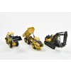 NewRay Sada modelov VOLVO nakladač+bager+dumper