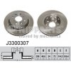 Brzdový kotúč NIPPARTS J3300307